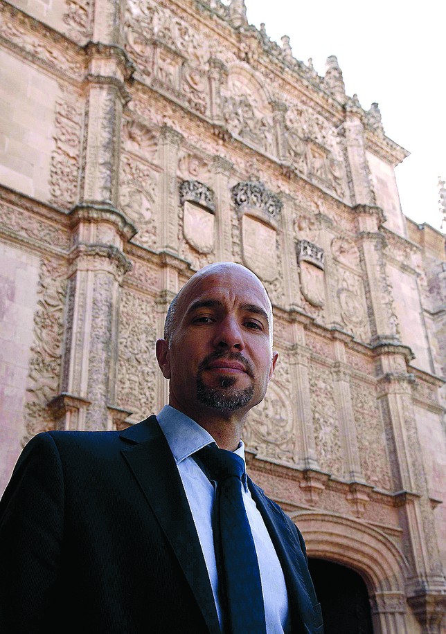 Oscar González Benito, director gerente de la Fundación General de la Universidad de Salamanca. Foto de David Arranz.